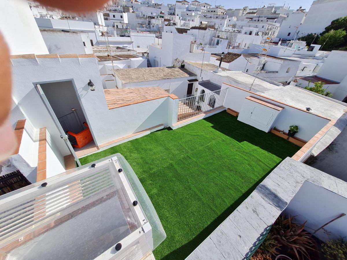 El Aljibe De Cobarrubias, Apartamento 3, Terraza Privada เวเฮร์ เด ลา ฟรอนเตรา ภายนอก รูปภาพ