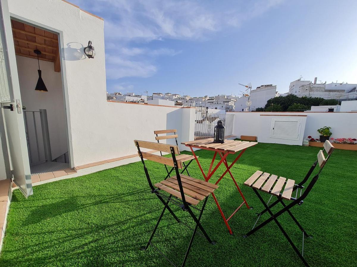 El Aljibe De Cobarrubias, Apartamento 3, Terraza Privada เวเฮร์ เด ลา ฟรอนเตรา ภายนอก รูปภาพ