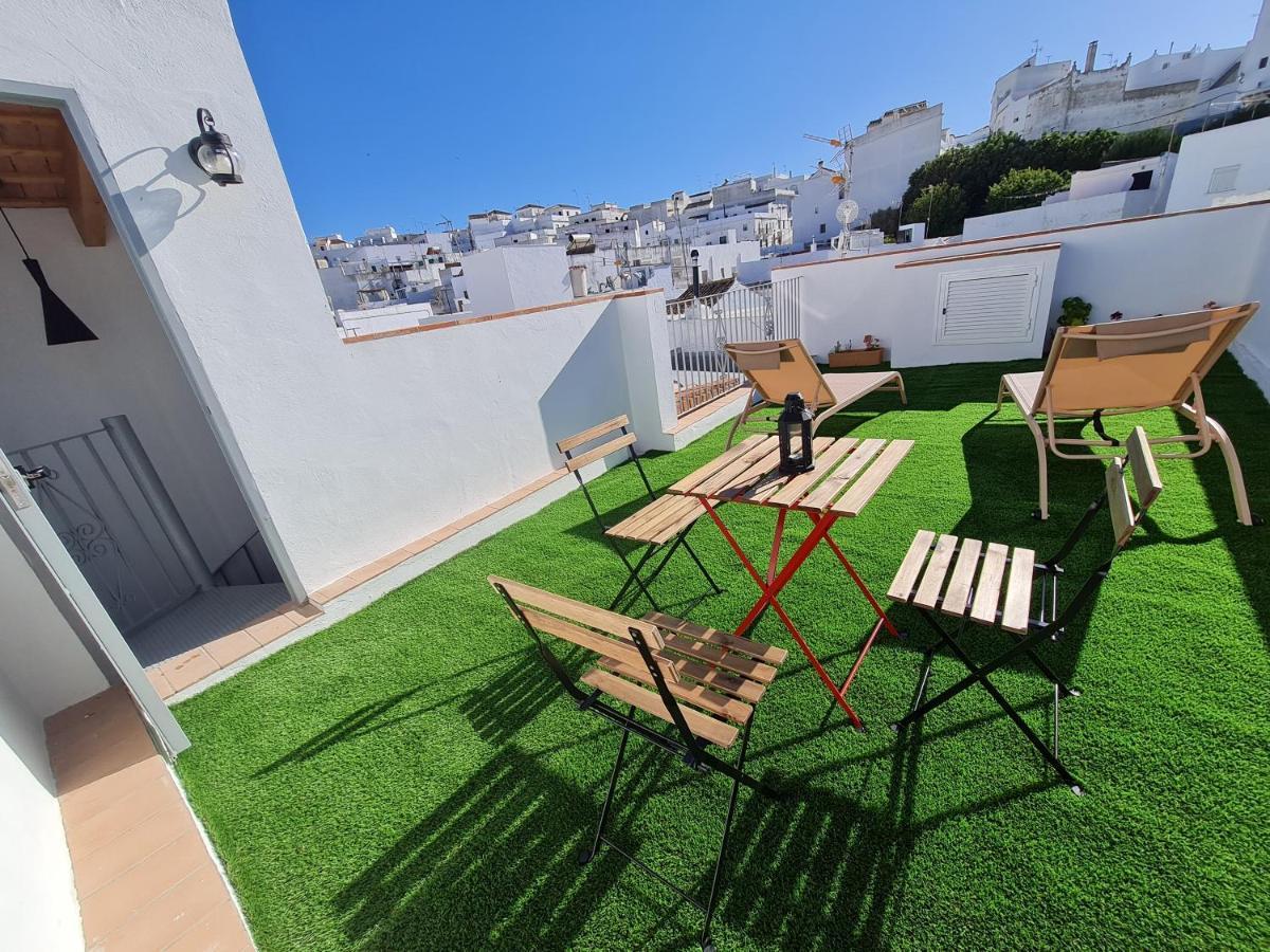El Aljibe De Cobarrubias, Apartamento 3, Terraza Privada เวเฮร์ เด ลา ฟรอนเตรา ภายนอก รูปภาพ