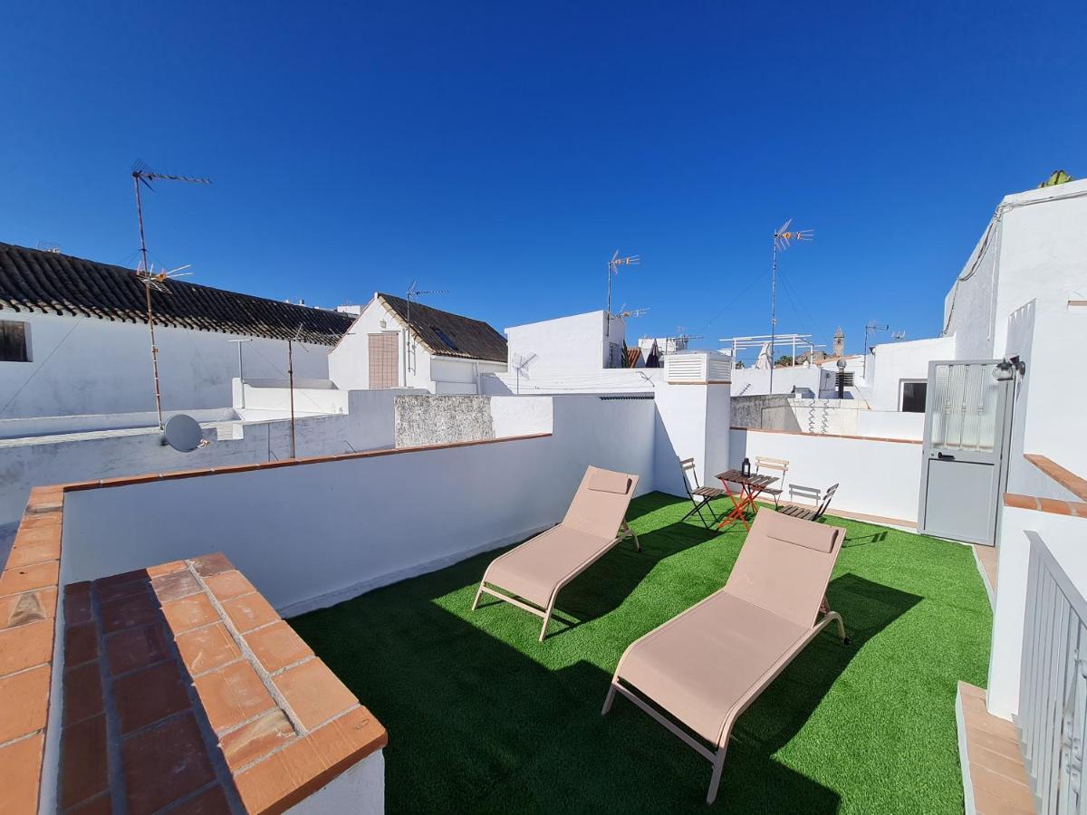 El Aljibe De Cobarrubias, Apartamento 3, Terraza Privada เวเฮร์ เด ลา ฟรอนเตรา ภายนอก รูปภาพ